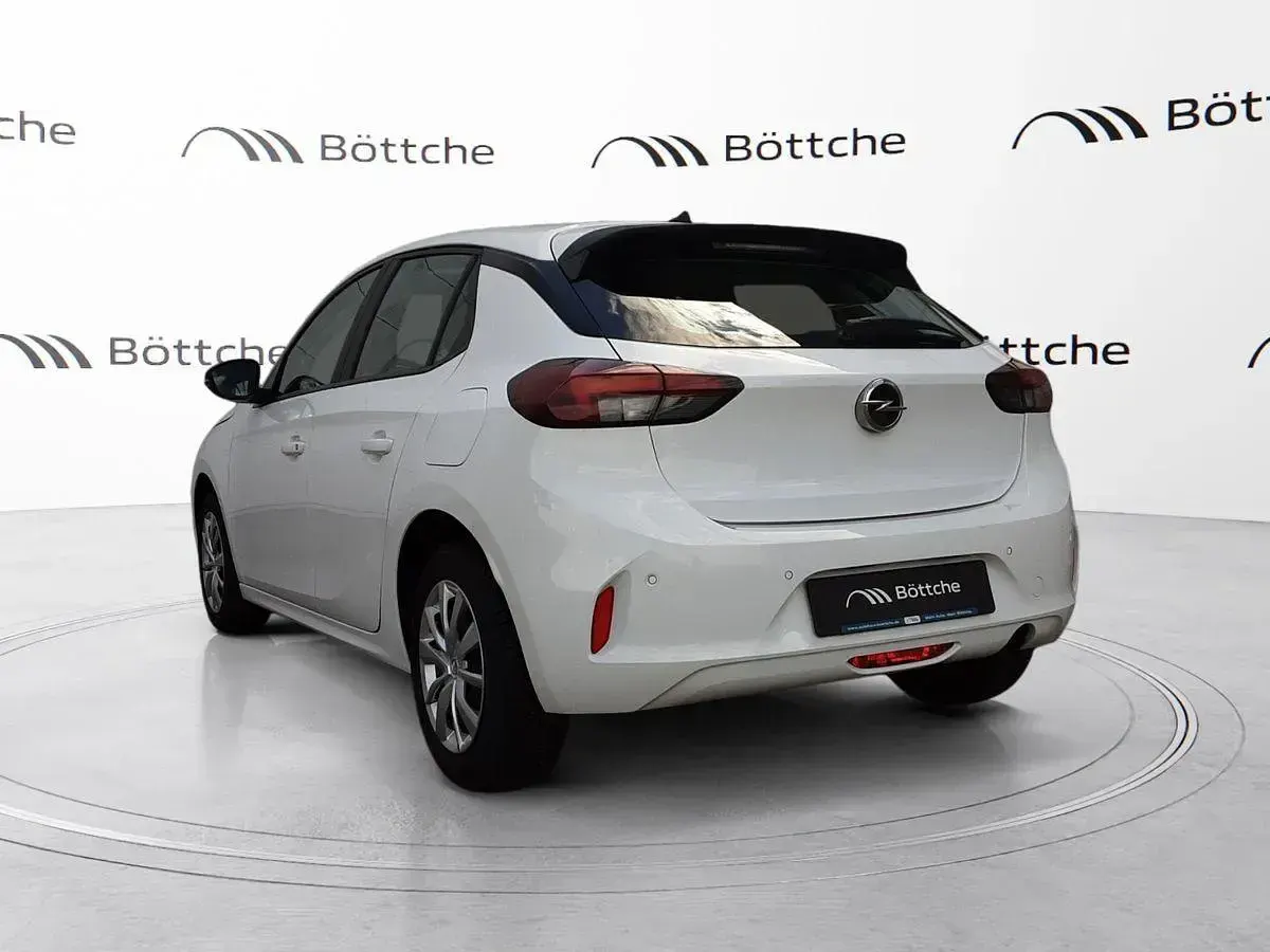 Gebraucht Opel Corsa Edition 75 PS (55 kW) 2022 Jade weiss/arktis weiss Kleinwagen