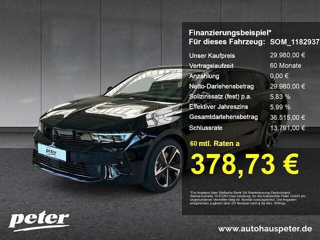 Karbon schwarz Gebraucht 2025 Opel Astra Kombi | 29.980 € (Guter Preis) - Bild 1/4
