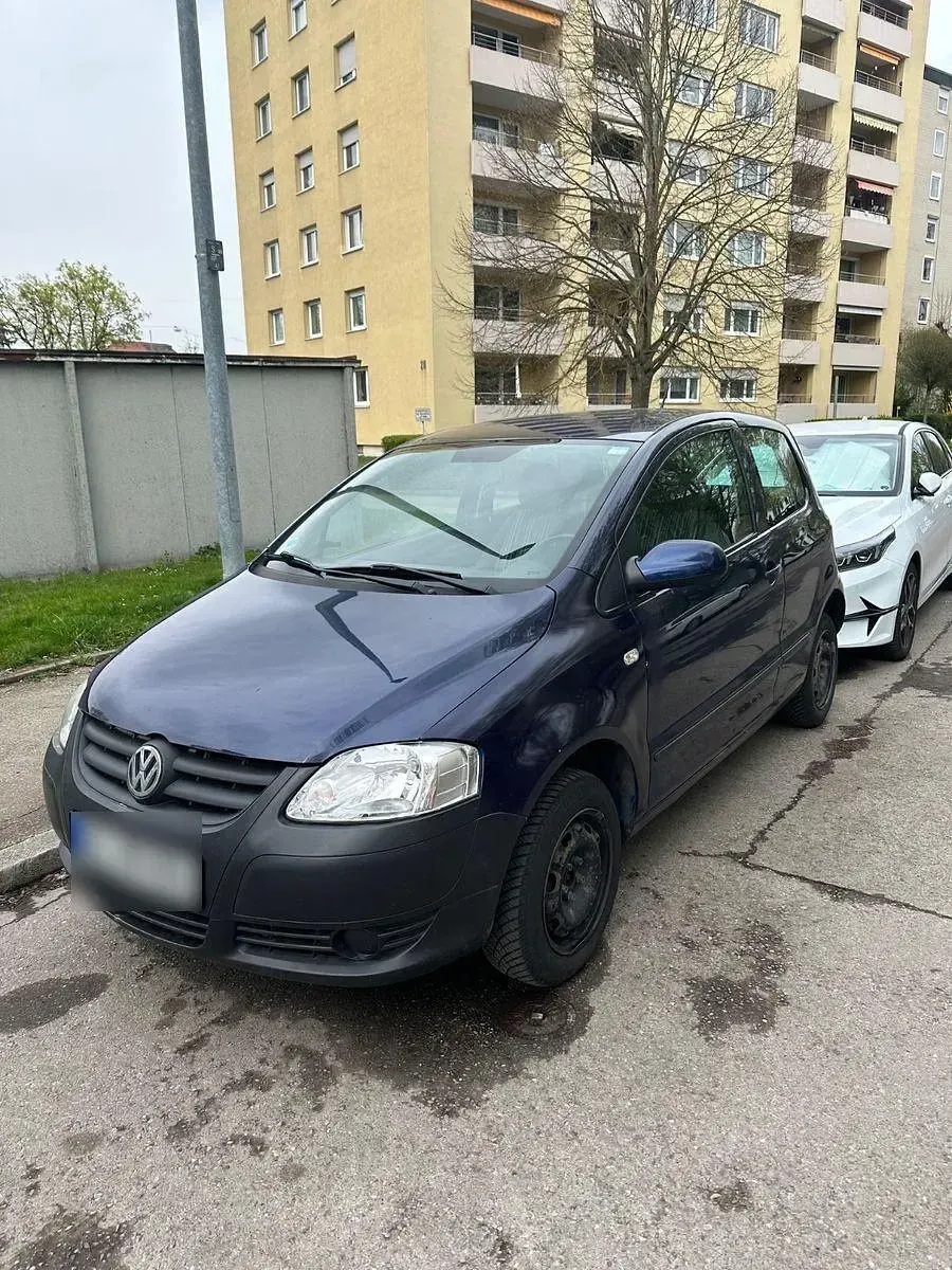 Usata VW Fox 54 CV (39 kW) 2007 Blu Utilitaria