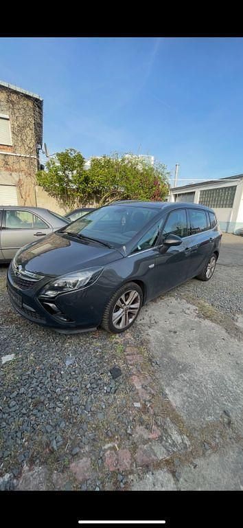 Grau Gebraucht 2014 Opel Zafira Tourer Innovation Van / Kleinbus | 5.500 € (Superpreis) - Bild 1/4