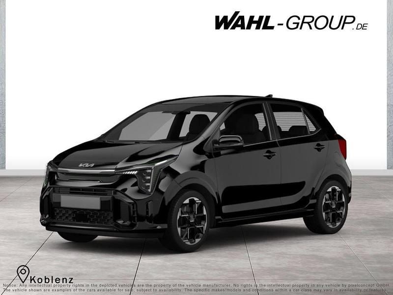 Schwarz Neu 2025 Kia Picanto GT-Line Kleinwagen | 20.990 € (Fairer Preis) - Bild 1/4