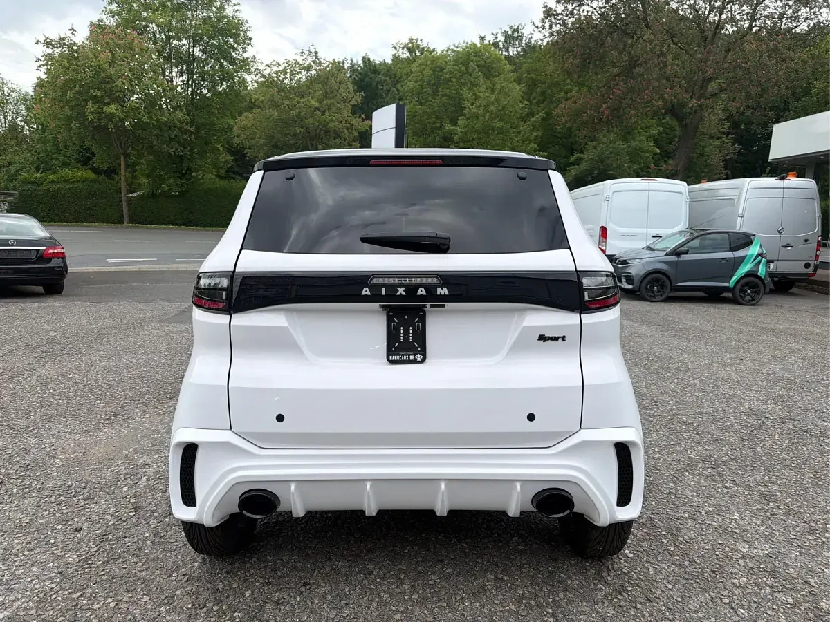 Neu Aixam City Sport 2026 Weiß Limousine