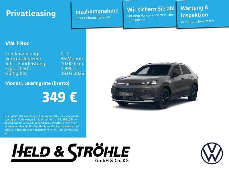 Neu VW T-Roc Style 150 PS (110 kW) 2026 Grau SUV