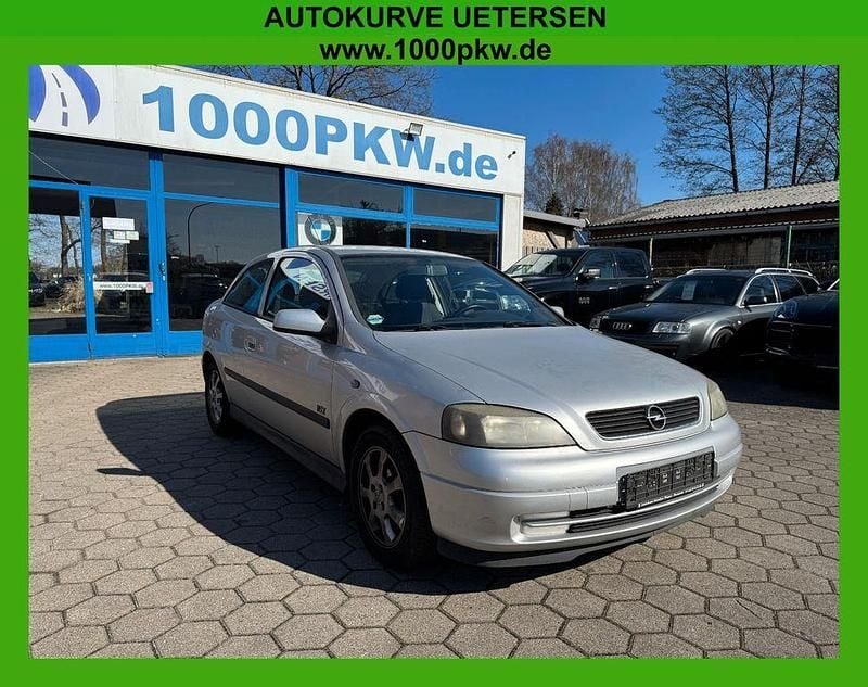 Gebraucht Opel Astra Comfort 101 PS (74 kW) 2003 Silber Limousine