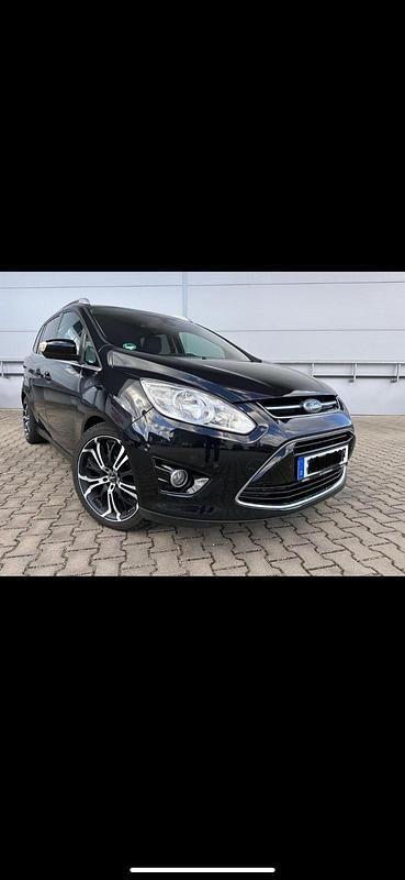 Schwarz Gebraucht 2011 Ford Grand C-Max Titanium Van / Kleinbus | 5.200 € (Fairer Preis) - Bild 1/4