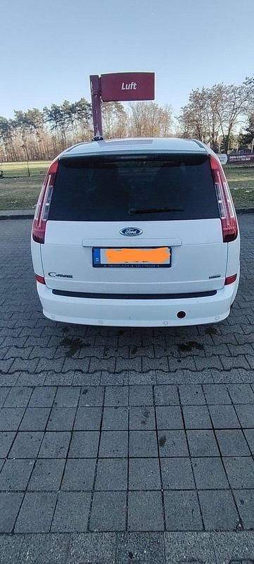 Gebraucht Ford C-MAX 109 PS (80 kW) 2009 Weiß Van / Kleinbus