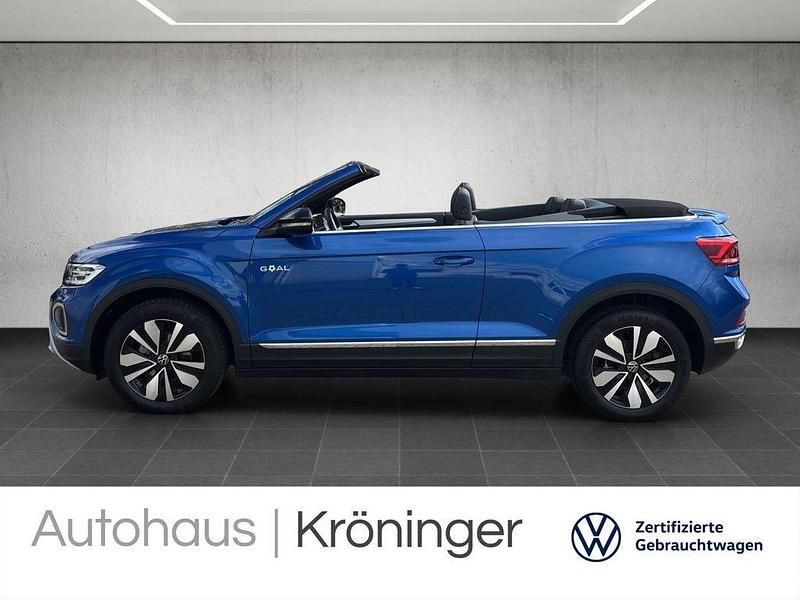 Gebraucht VW T-Roc Cabriolet Goal 116 PS (85 kW) 2025 Blau Cabrio