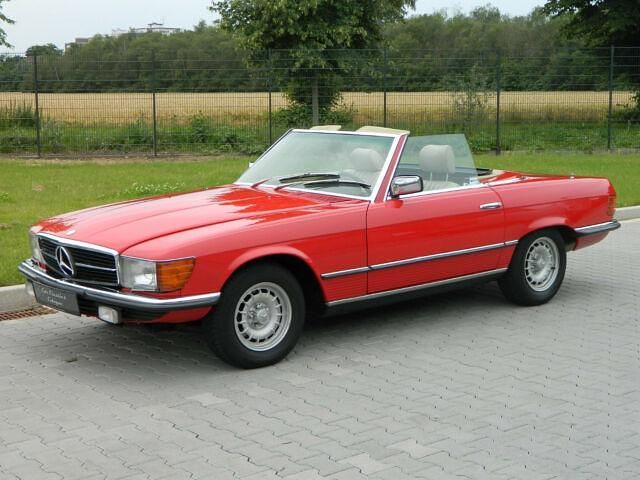 Gebraucht Mercedes SL280 185 PS (136 kW) 1982 Rot Cabrio