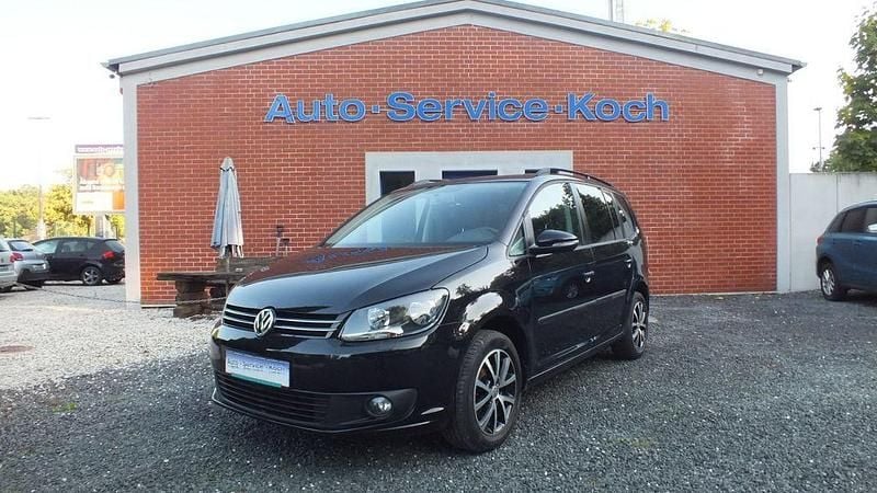 Gebraucht VW Touran 105 PS (77 kW) 2014 Schwarz Van / Kleinbus