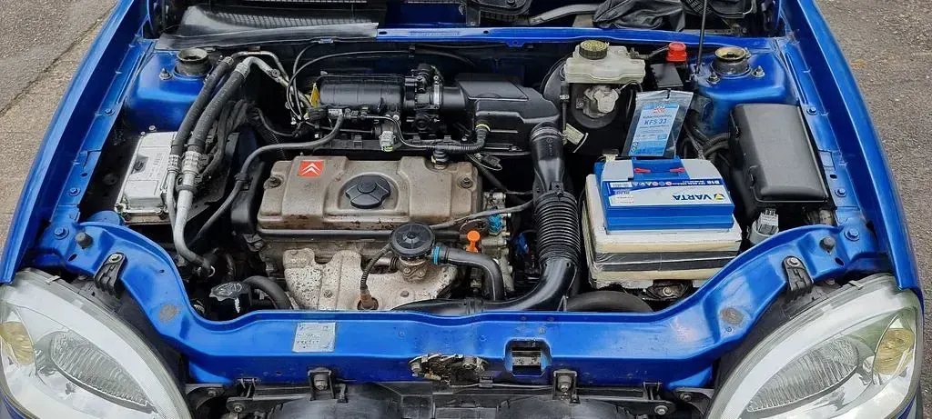 Gebraucht Citroën Saxo 60 PS (44 kW) 2002 Blau Kleinwagen