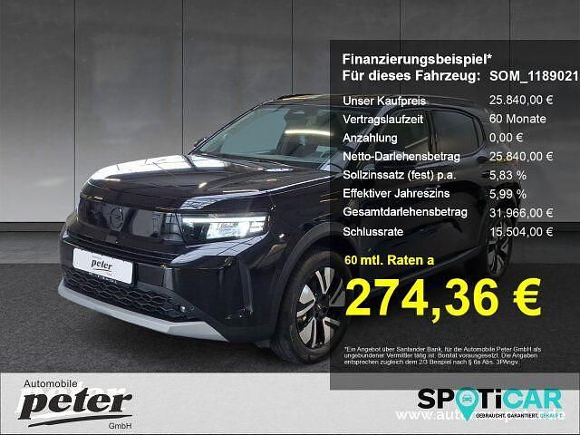 Schwarz Neu 2025 Opel Frontera SUV | 25.840 € (Fairer Preis) - Bild 1/4