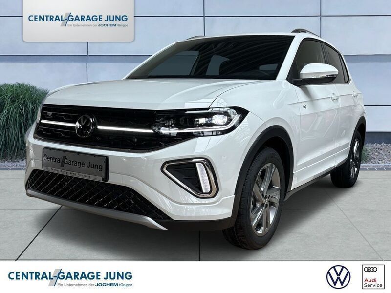 Weiß Gebraucht 2024 VW T-Cross R-line SUV | 28.980 € (Teuer) - Bild 1/4