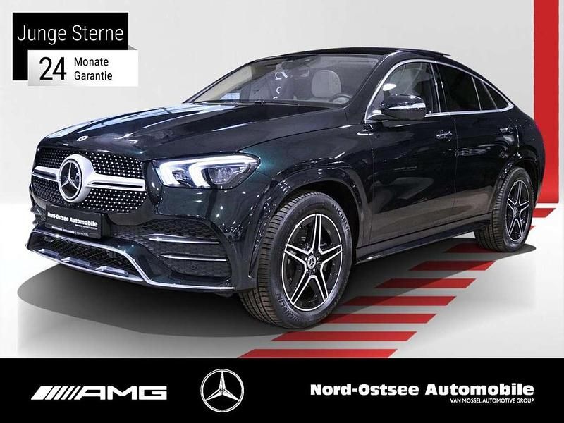 Metalliclack smaragdgrün Gebraucht 2022 Mercedes GLE350e Coupé | 69.490 € (Guter Preis) - Bild 1/4