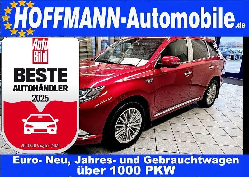 Rotmet. (metallic) Gebraucht 2020 Mitsubishi Outlander P-HEV Intense SUV | 21.600 € (Fairer Preis) - Bild 1/4