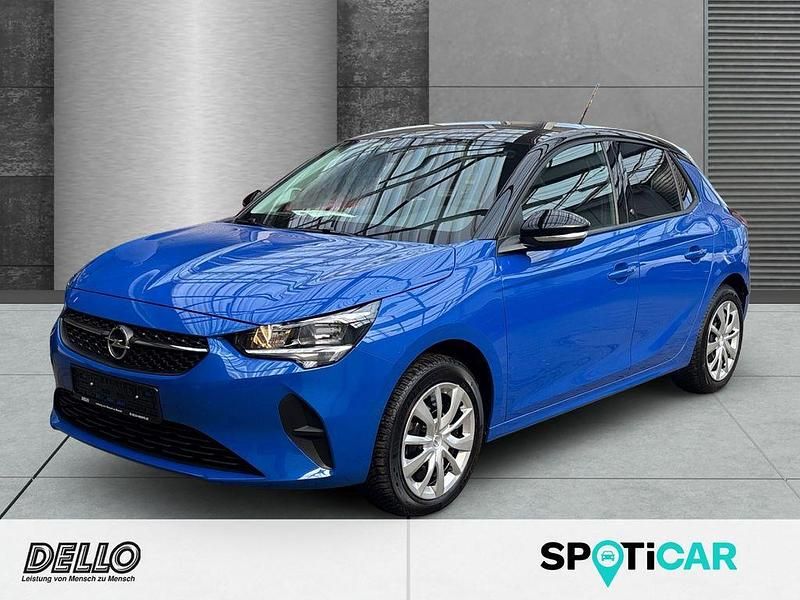 Gebraucht Opel Corsa-e Edition 100 kW (136 PS) 2023 Perl blau/voltaik blau Kleinwagen