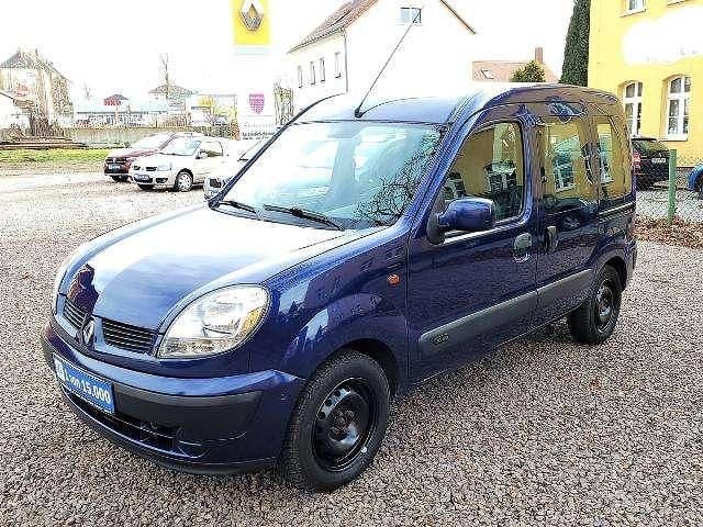 Tintenblau metallic Gebraucht 2005 Renault Kangoo Campus Van / Kleinbus | 4.390 € - Bild 1/4