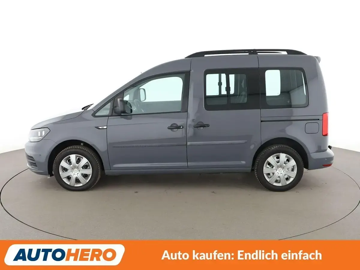 Gebraucht VW Caddy 131 PS (96 kW) 2018 Grau Van / Kleinbus