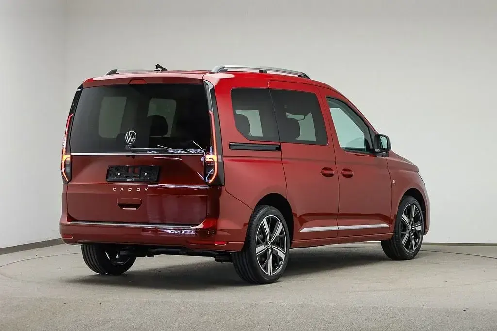 Ny VW Caddy Style 122 HK (89 kW) 2026 Rød MPV