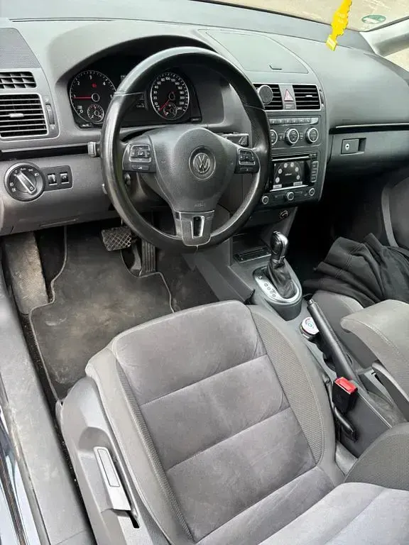 Gebraucht VW Touran 170 PS (125 kW) 2012 Schwarz Van / Kleinbus