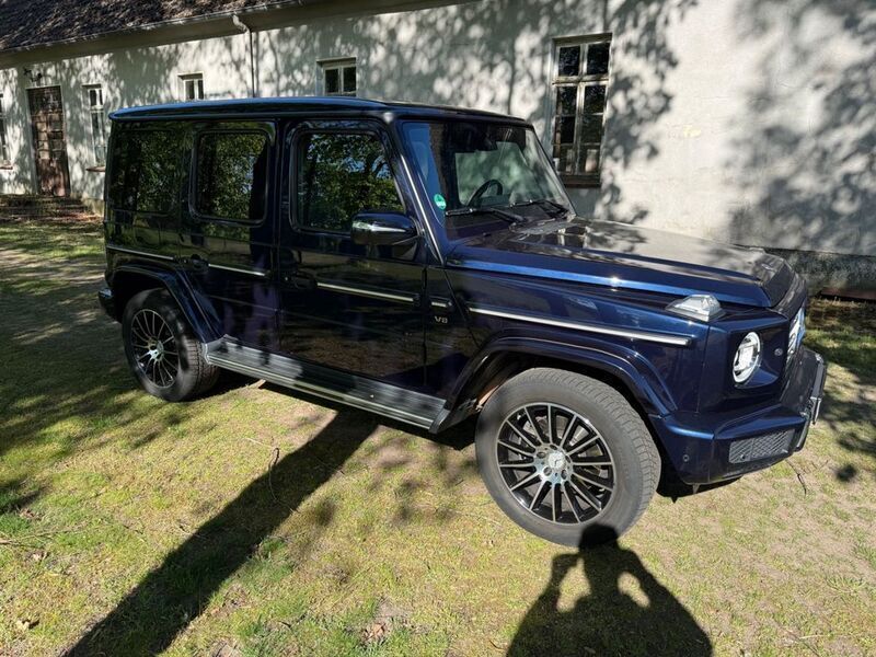 Blau Gebraucht 2021 Mercedes G500 AMG SUV | 138.000 € (Fairer Preis) - Bild 1/4