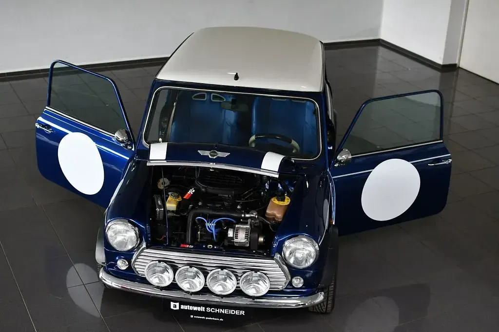 Używany Mini Cooper Classic 63 KM (46 kW) 1999 Niebieski Hatchback