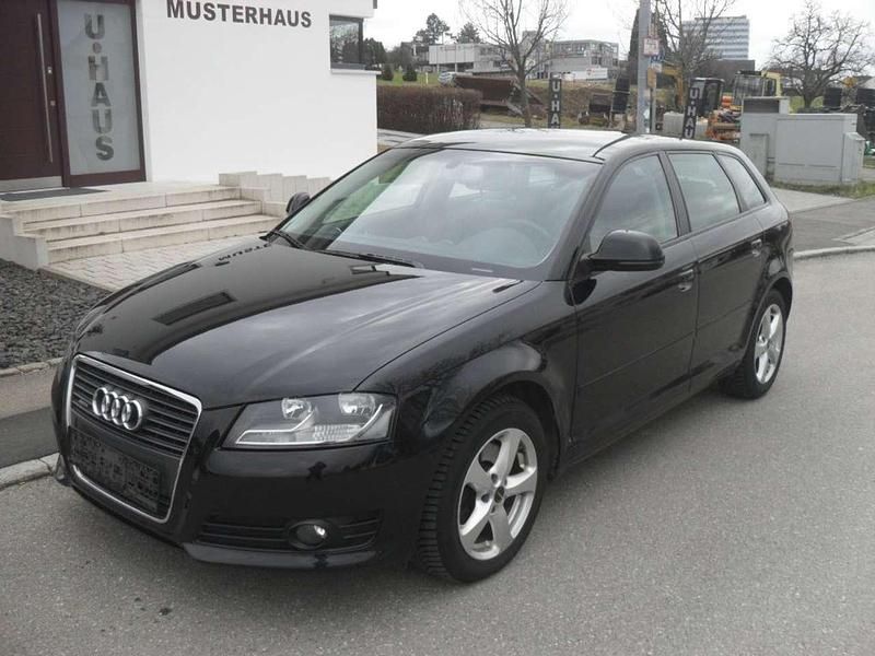 Gebraucht Audi A3 Ambiente 140 PS (102 kW) 2008 Phantomschwarz perleffekt Kleinwagen