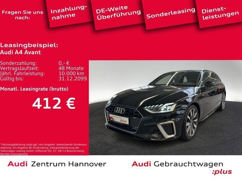 Gebraucht Audi A4 Ambiente 150 PS (110 kW) 2022 Mythosschwarz metallic Kombi
