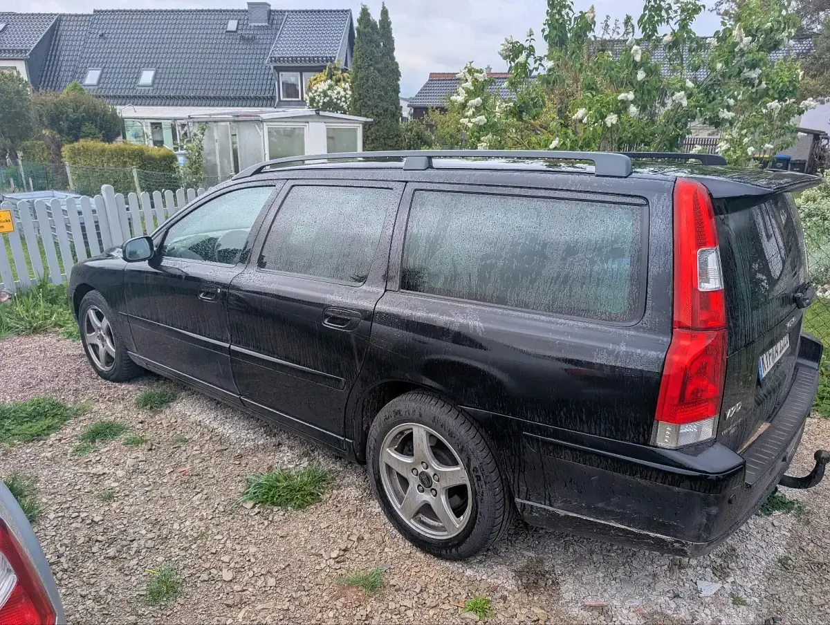 Brugt Volvo V70 2007 Sort Stationcar