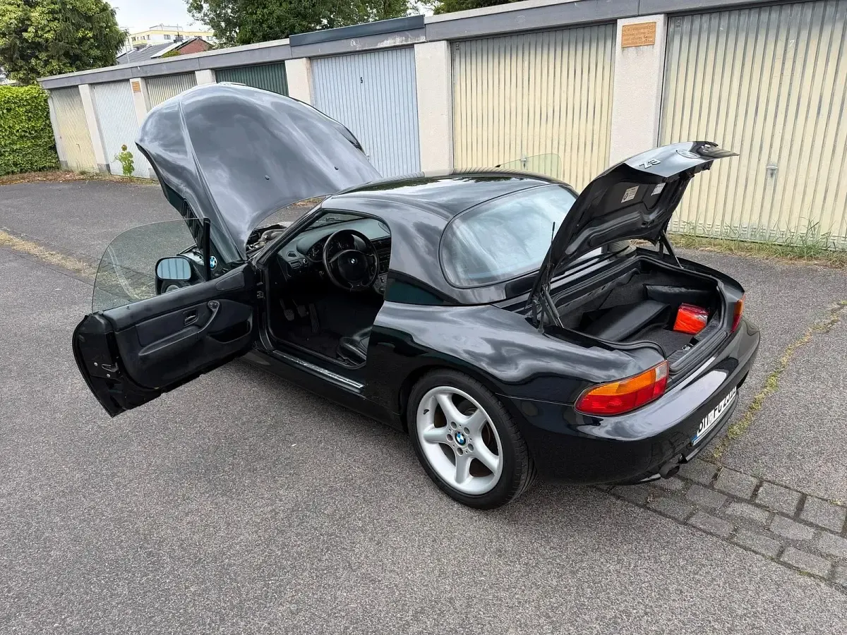 Gebraucht BMW Z3 116 PS (85 kW) 1998 Schwarz Cabrio