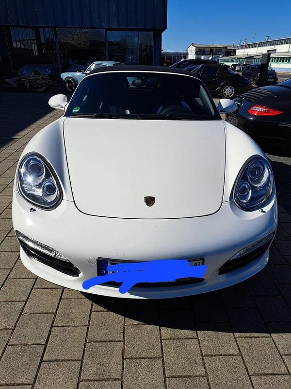Weiß Gebraucht 2010 Porsche Boxster Cabrio | 31.300 € (Fairer Preis) - Bild 1/4