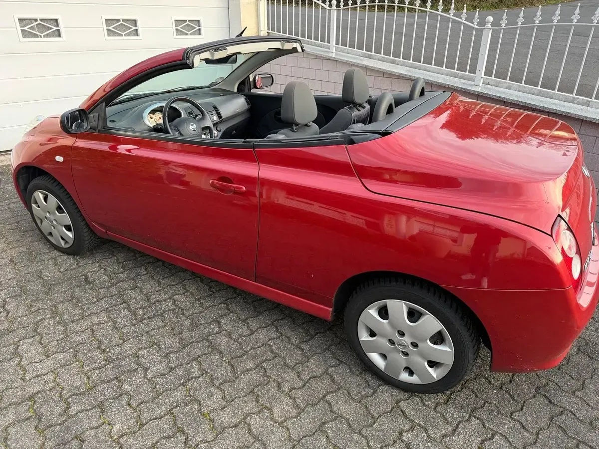 Gebraucht Nissan Micra C+C 88 PS (64 kW) 2006 Rot Cabrio