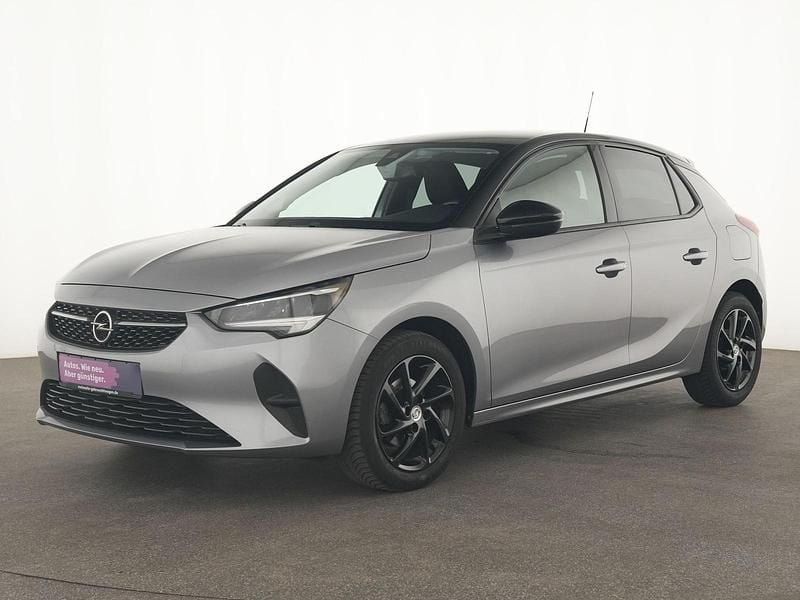 Kontrast grau Gebraucht 2021 Opel Corsa Edition Kleinwagen | 11.687 € (Superpreis) - Bild 1/4