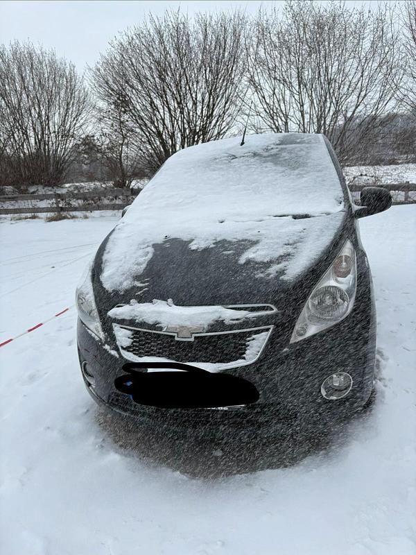 Schwarz Gebraucht 2012 Chevrolet Spark Kleinwagen | 2.500 € (Fairer Preis) - Bild 1/1