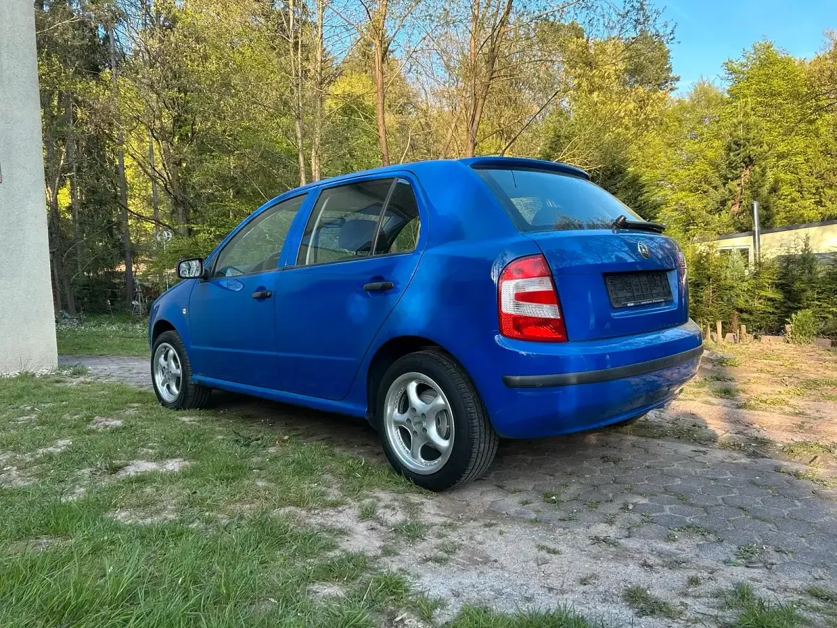 Gebraucht Skoda Fabia 75 PS (55 kW) 2006 Blau Kleinwagen