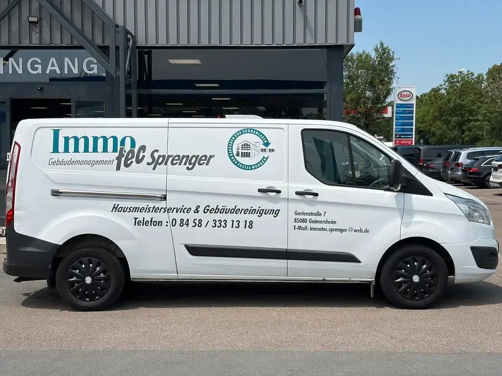 Gebraucht Ford Transit Custom Trend 195 PS (143 kW) 2015 Weiß Van / Kleinbus