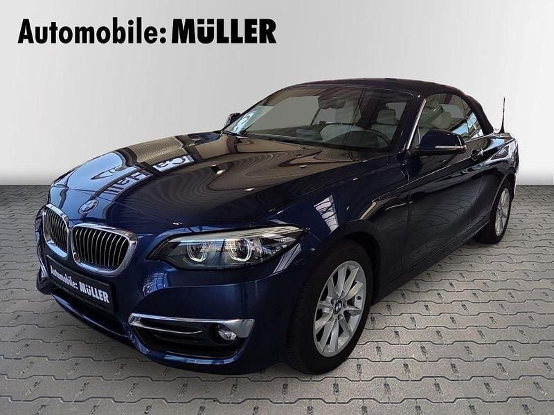 Gebraucht BMW 220 Luxury Line 184 PS (135 kW) 2018 Blau Cabrio