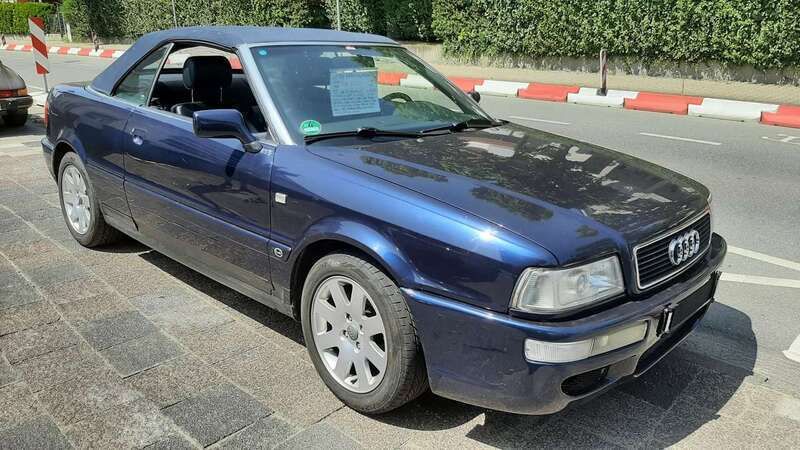 Blau Gebraucht 1998 Audi 80 Cabrio | 6.950 € (Fairer Preis) - Bild 1/4