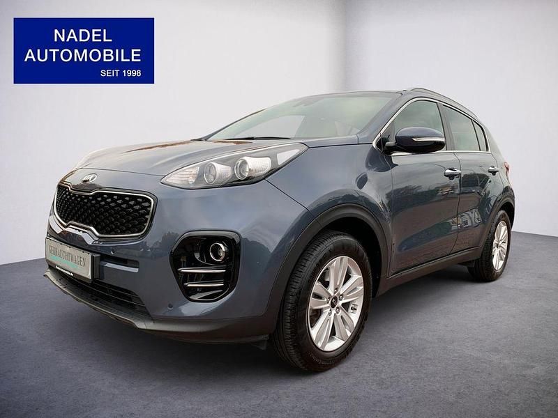 Blau Gebraucht 2018 Kia Sportage DREAM-TEAM Edition SUV | 17.490 € (Fairer Preis) - Bild 1/4