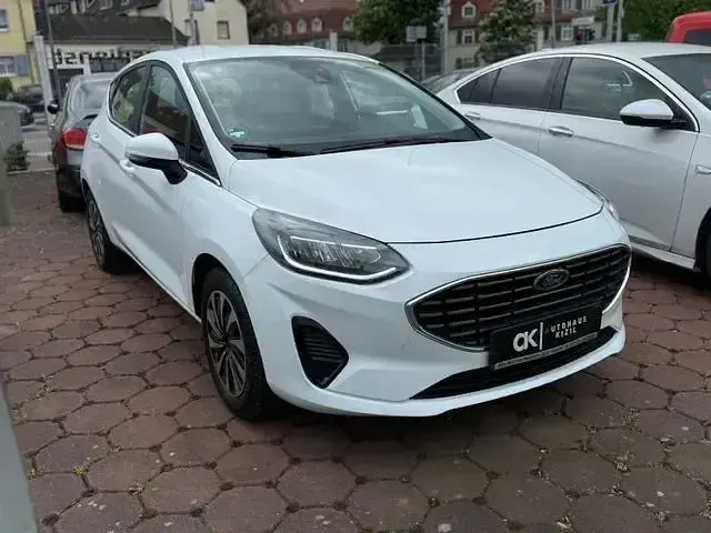 Usata Ford Fiesta Titanium 125 CV (91 kW) 2022 Bianco Utilitaria