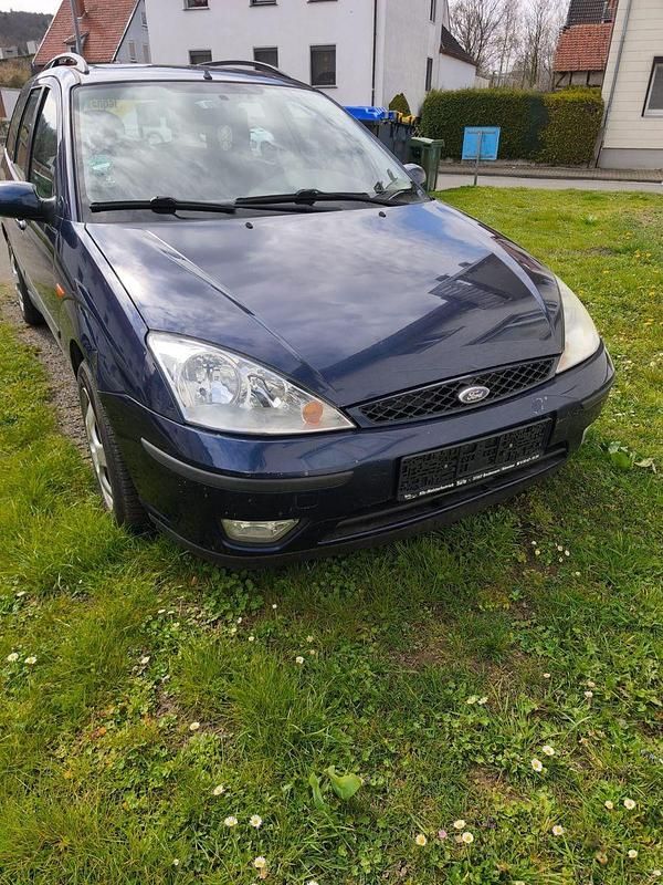 Gebraucht Ford Focus Ghia 116 PS (85 kW) 2003 Blau Kombi