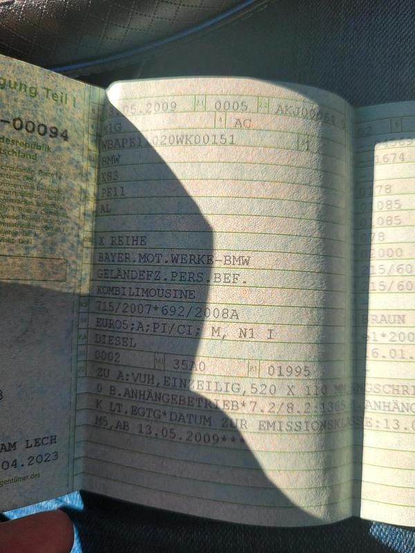 Gebraucht BMW X3 177 PS (130 kW) 2009 SUV