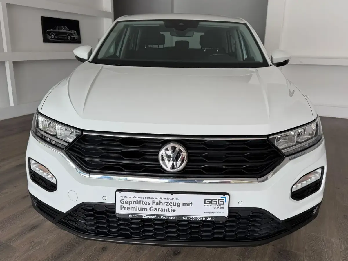 Gebraucht VW T-Roc Basis 116 PS (85 kW) 2018 Weiß SUV