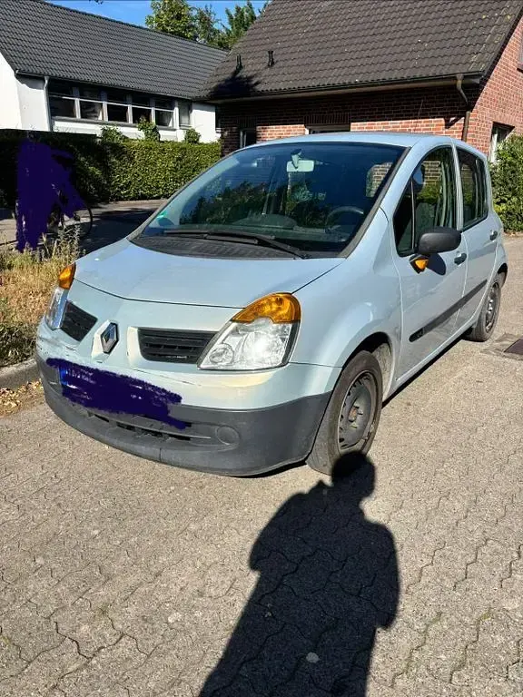 Gebraucht Renault Modus 75 PS (55 kW) 2005 Silber Van / Kleinbus