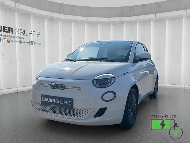 Arktis weiß) (weiss Gebraucht 2022 Fiat 500e Icon Kleinwagen | 19.580 € (Fairer Preis) - Bild 1/4