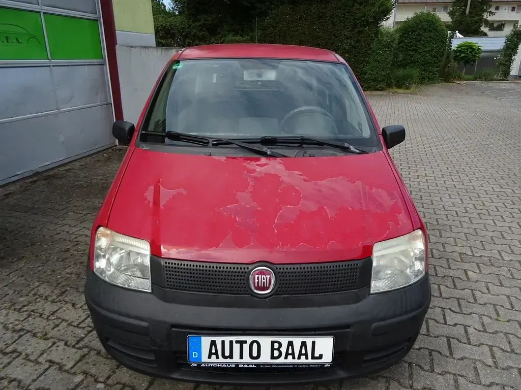 Gebraucht Fiat Panda 54 PS (39 kW) 2009 Rot Kleinwagen