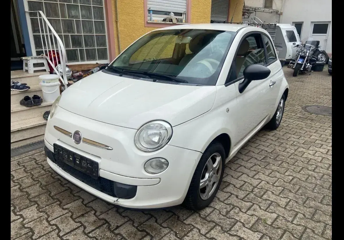 Gebraucht Fiat 500 69 PS (50 kW) 2009 Weiß Cabrio