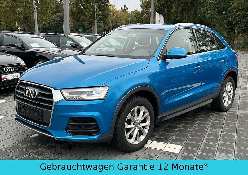 Blau Gebraucht 2015 Audi Q3 Design SUV | 18.270 € (Fairer Preis) - Bild 1/4