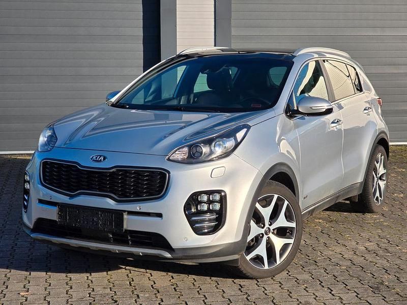 Silber Gebraucht 2017 Kia Sportage GT-Line SUV | 11.900 € (Fairer Preis) - Bild 1/4