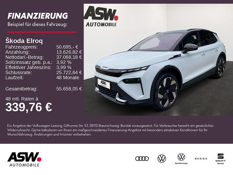 Moonweiß perleffekt Neu 2025 Skoda Elroq First Edition SUV | 50.695 € (Fairer Preis) - Bild 1/4
