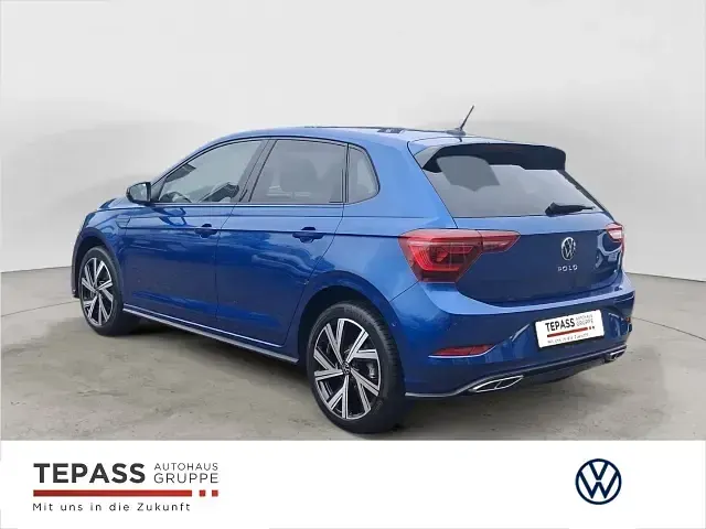 Gebraucht VW Polo Beats 110 PS (80 kW) 2022 Blau Kleinwagen